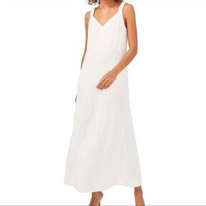 COPY - Sleeveless V-Neck Zebra Jacquard Waistless Maxi Dress Size M NWT designe…